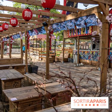 Hanami Paris, Ła terrasse éphémère du Trocadéro