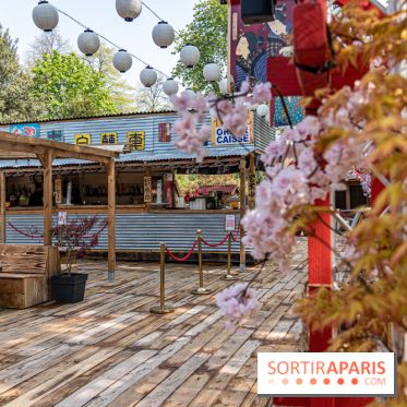 Hanami Paris, Ła terrasse éphémère du Trocadéro