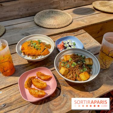 Hanami Paris, Ła terrasse éphémère du Trocadéro