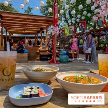 Hanami Paris, Ła terrasse éphémère du Trocadéro