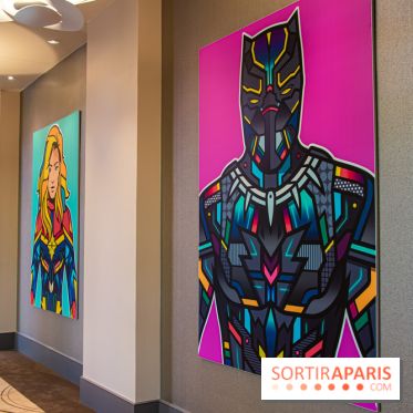 Hôtel Marvel à Disneyland Paris : nos photos du Disney's hotel New York - The Art of Marvel