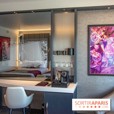 Hôtel Marvel à Disneyland Paris : nos photos du Disney's hotel New York - The Art of Marvel