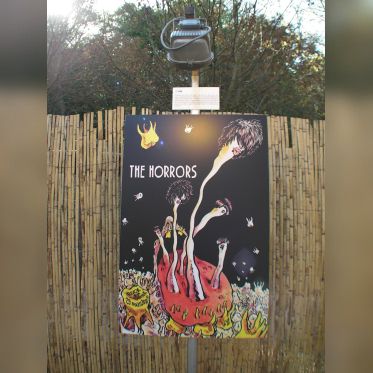 Rock en Seine 2009 -
Expo bd rock, Dessin de Luz