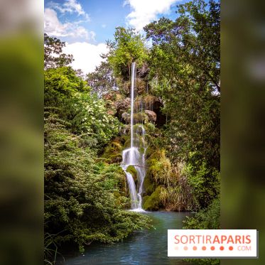 Le Parc de Bagatelle - cascade