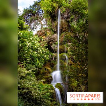 Le Parc de Bagatelle - cascade