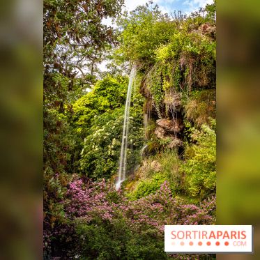 Le Parc de Bagatelle - cascade