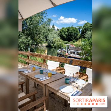 La plage et le brunch EffetMer de la Maison Louveciennes 