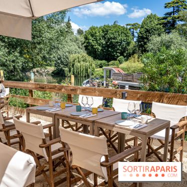 La plage et le brunch EffetMer de la Maison Louveciennes 