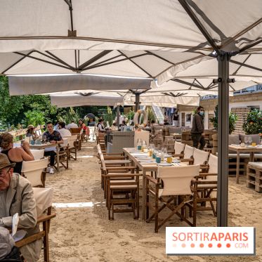 La plage et le brunch EffetMer de la Maison Louveciennes 