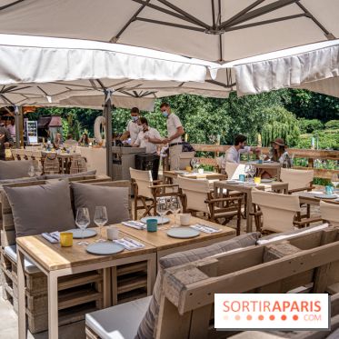 La plage et le brunch EffetMer de la Maison Louveciennes 