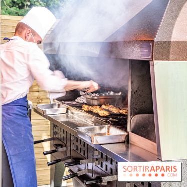 La plage et le brunch EffetMer de la Maison Louveciennes 