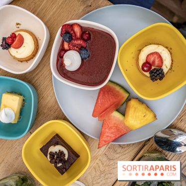 La plage et le brunch EffetMer de la Maison Louveciennes 