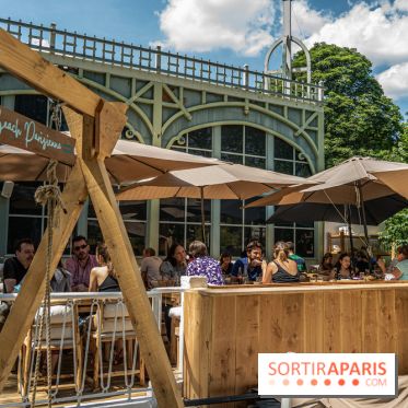 Le Beach Parisienne du Chalet du lac, la plage estivale à Paris