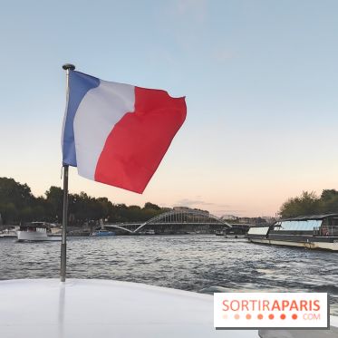 Visuels Paris Seine  - drapeau français 