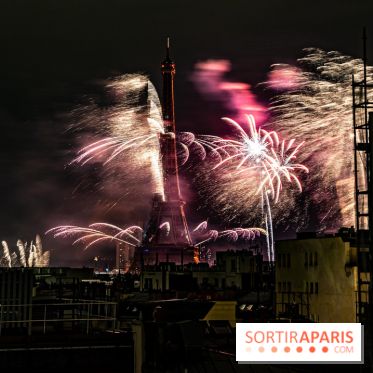 Photos feu d'artifice Paris 2021