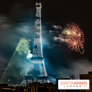 Photos feu d'artifice Paris 2021