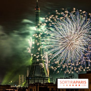 Photos feu d'artifice Paris 2021
