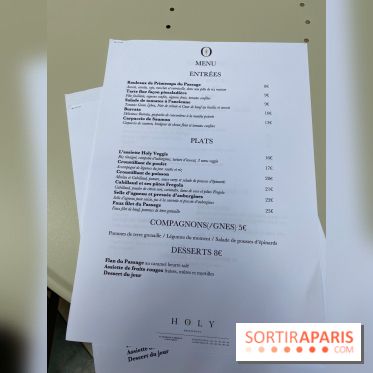 Holy, le resto caché, passage Verdeau