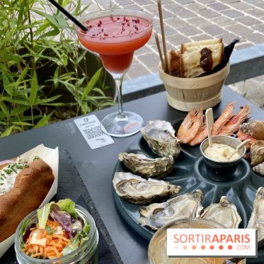 La Mer à Boire la terrasse en mode bord de mer à Paris