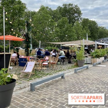 La Mer à Boire la terrasse en mode bord de mer à Paris