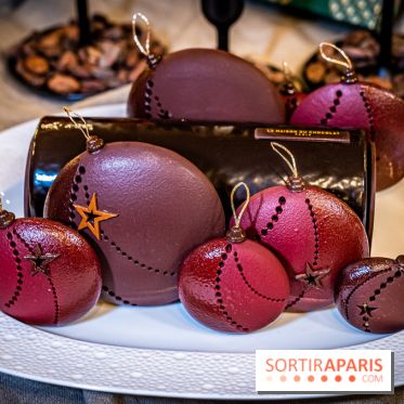 Bûches et chocolats de Noël de la Maison du Chocolat 2021