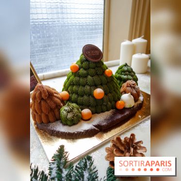 Bûches de Noël 2021 signées Angelina, nos photos