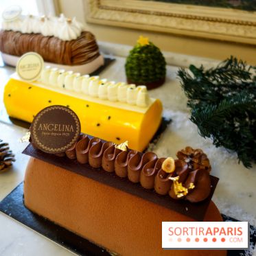 Bûches de Noël 2021 signées Angelina, nos photos