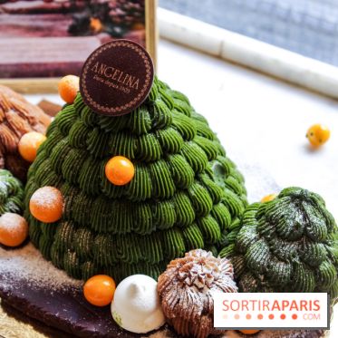 Bûches de Noël 2021 signées Angelina, nos photos