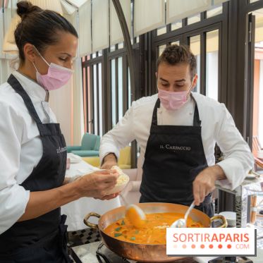 Il Carpaccio au Royal Monceau par Alessandra Del favero et Oliver Piras