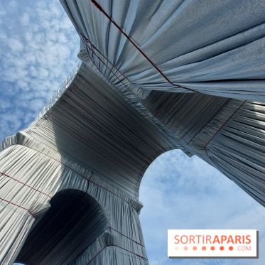 L'Arc de Triomphe empaqueté, nos photos