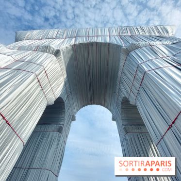 L'Arc de Triomphe empaqueté, nos photos