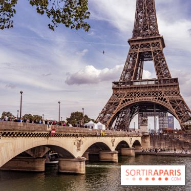 Le Funambule Nathan Paulin traverse le Trocadéro de la Tour Eiffel au Théâtre Chaillot