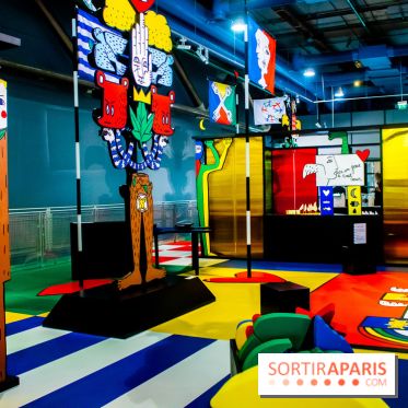 Castelbajac à la Galerie des Enfants du Centre Pompidou