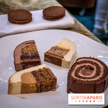 Photos : Les Bûches de Noël 2021 et galettes 2022 de Pierre Chirac et Stephanie Le Quellec