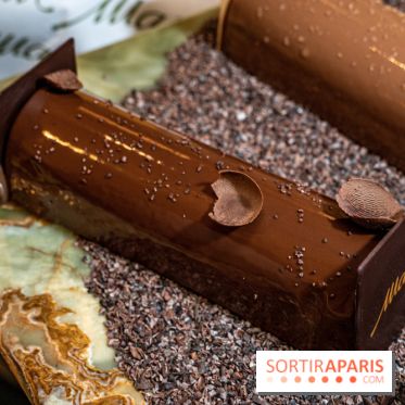 Photos : Les Bûches de Noël 2021 et galettes 2022 de Pierre Chirac et Stephanie Le Quellec