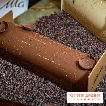 Photos : Les Bûches de Noël 2021 et galettes 2022 de Pierre Chirac et Stephanie Le Quellec