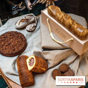 Photos : Les Bûches de Noël 2021 et galettes 2022 de Pierre Chirac et Stephanie Le Quellec