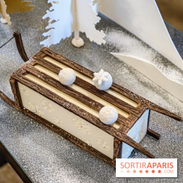 Photos Bûche de Noël du Crillon 2021 par Matthieu Carlin