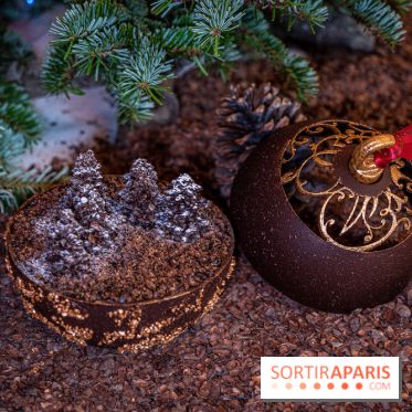 Photos : Bûche de Noël du Plaza Athénée 2021 et galette des rois 2022