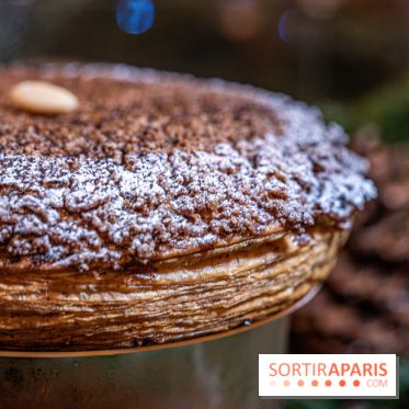 Photos : Bûche de Noël du Plaza Athénée 2021 et galette des rois 2022