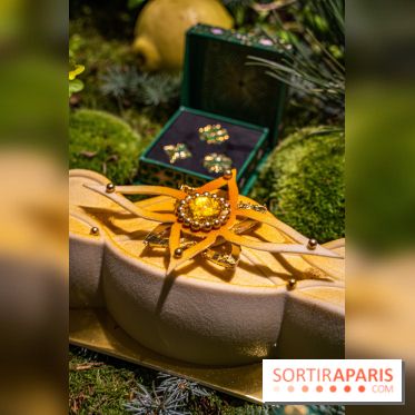 Photos : Bûche de Noël 2021 et Galette 2022 de Ladurée par Julien Alvarez