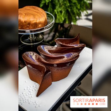 La Bûche de Noël 2021 et galette des rois 2022 de Michael Bartocetti au George V