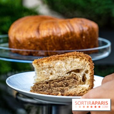 La Bûche de Noël 2021 et galette des rois 2022 de Michael Bartocetti au George V