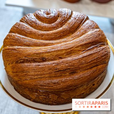 La Bûche de Noël 2021 et galette des rois 2022 de Michael Bartocetti au George V