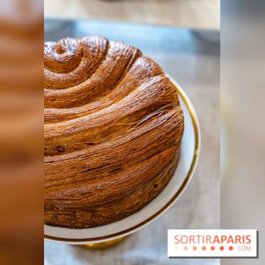 La Bûche de Noël 2021 et galette des rois 2022 de Michael Bartocetti au George V
