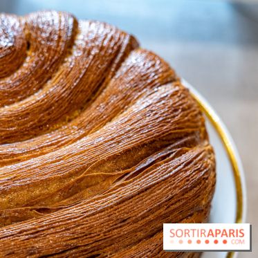 La Bûche de Noël 2021 et galette des rois 2022 de Michael Bartocetti au George V