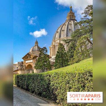 Visuel actualités - Pape Vatican jardin