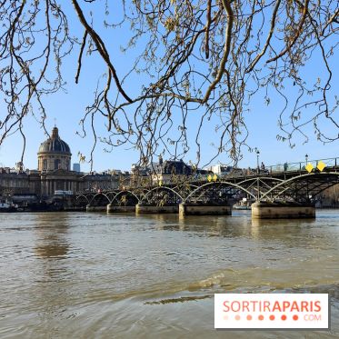 Visuel actualités - Crue Seine Pont des Arts