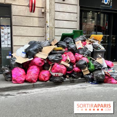 poubelles rues Paris Visuel actualités