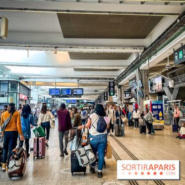 Visuel actualités - gare Montparnasse valise voyage